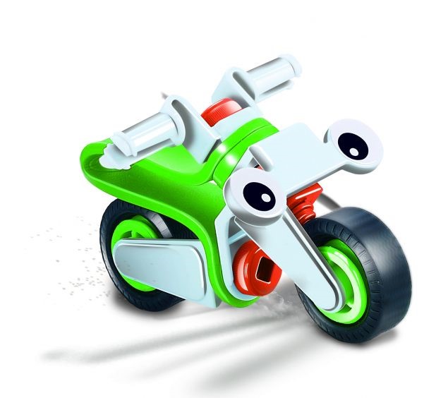 Гибкий конструктор – Мотоцикл, 16 деталей  